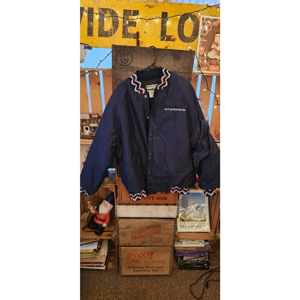 Big and Tall Land O Lakes Bomber Heavy Winter Jacket Size 2XL